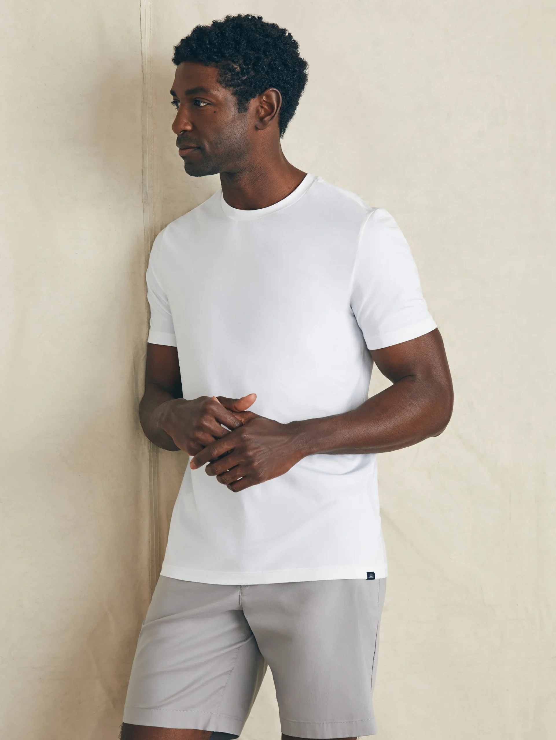 T-Shirts & Henleys^Faherty Brand Movement™ Short-Sleeve T-Shirt - Pure White