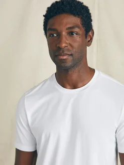 T-Shirts & Henleys^Faherty Brand Movement™ Short-Sleeve T-Shirt - Pure White
