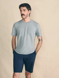 T-Shirts & Henleys^Faherty Brand Movement™ Short-Sleeve T-Shirt - Rainier Grey Heather