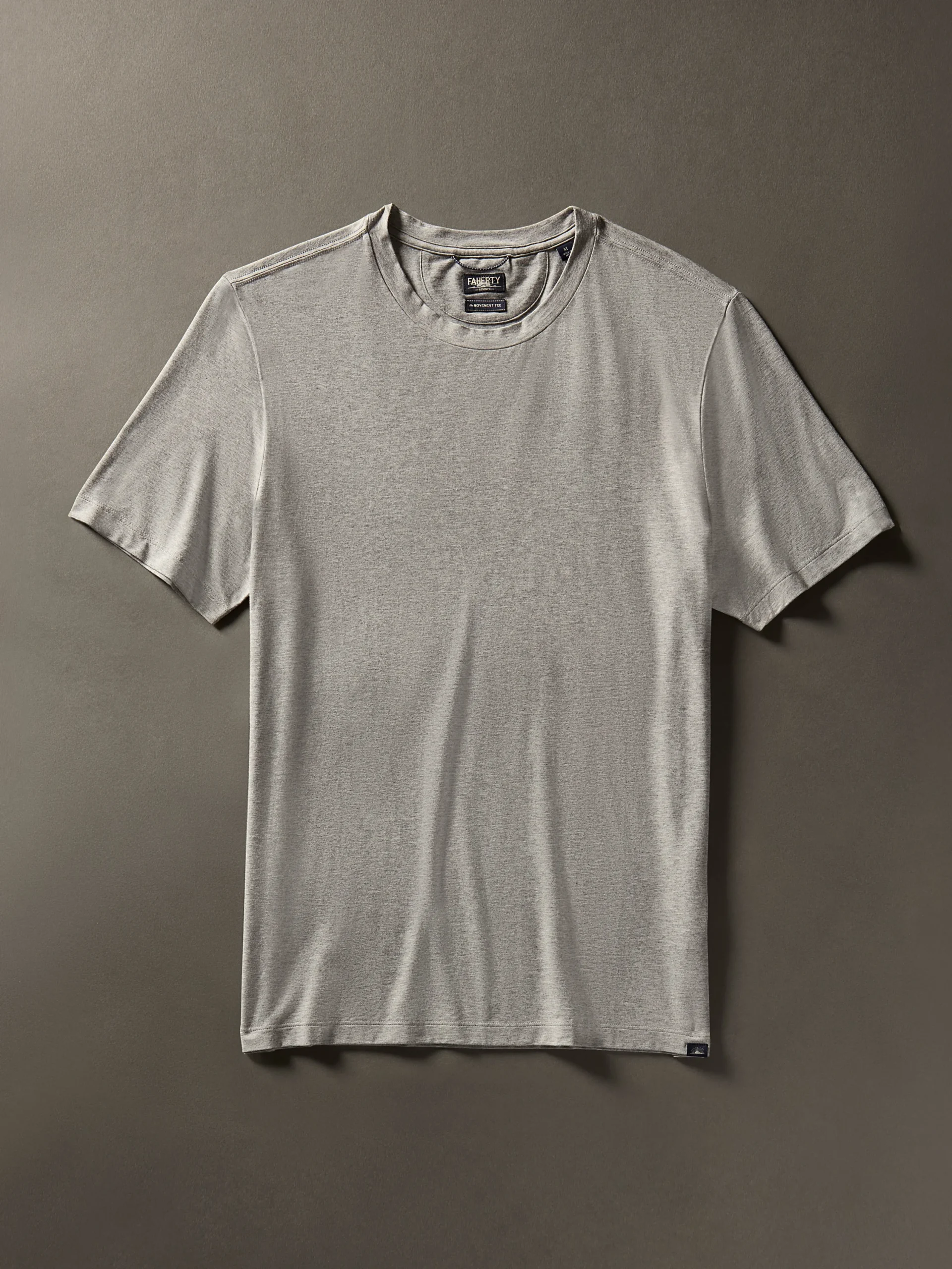 T-Shirts & Henleys^Faherty Brand Movement™ Short-Sleeve T-Shirt - Rainier Grey Heather