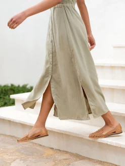 Shoes & Socks^Faherty Brand Nisolo Huarache Sandals - Almond