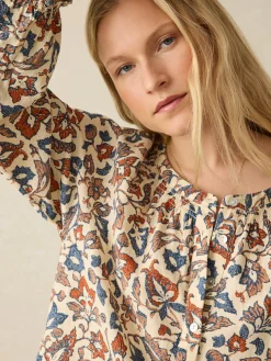 Shirts & Tops^Faherty Brand Odette Top - Ginger Maplewood Floral