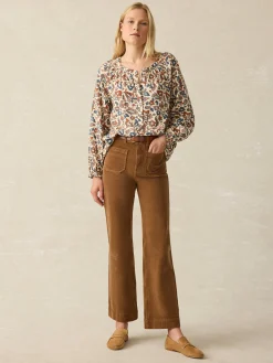 Shirts & Tops^Faherty Brand Odette Top - Ginger Maplewood Floral