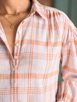 Shirts & Tops^Faherty Brand Olli Top - Aroma Plaid