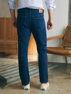 Pants^Faherty Brand Organic Cotton Slim Straight Denim (32