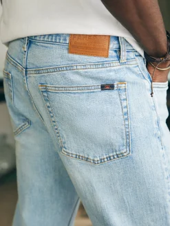 Pants^Faherty Brand Organic Cotton Slim Straight Denim (32