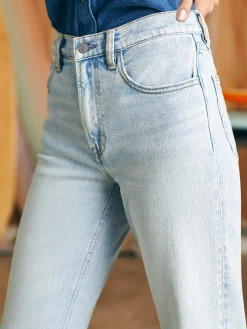 Pants|Jeans^Faherty Brand Organic Cotton Slim Straight Denim - Cloudbreak Wash