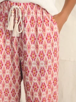 Pants^Faherty Brand Pacific Beach Linen Pant - Clara Ikat