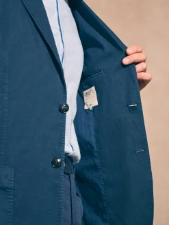 Blazers^Faherty Brand Reserve All Season Blazer - Deep Sea Navy