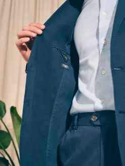 Blazers^Faherty Brand Reserve All Season Blazer - Deep Sea Navy