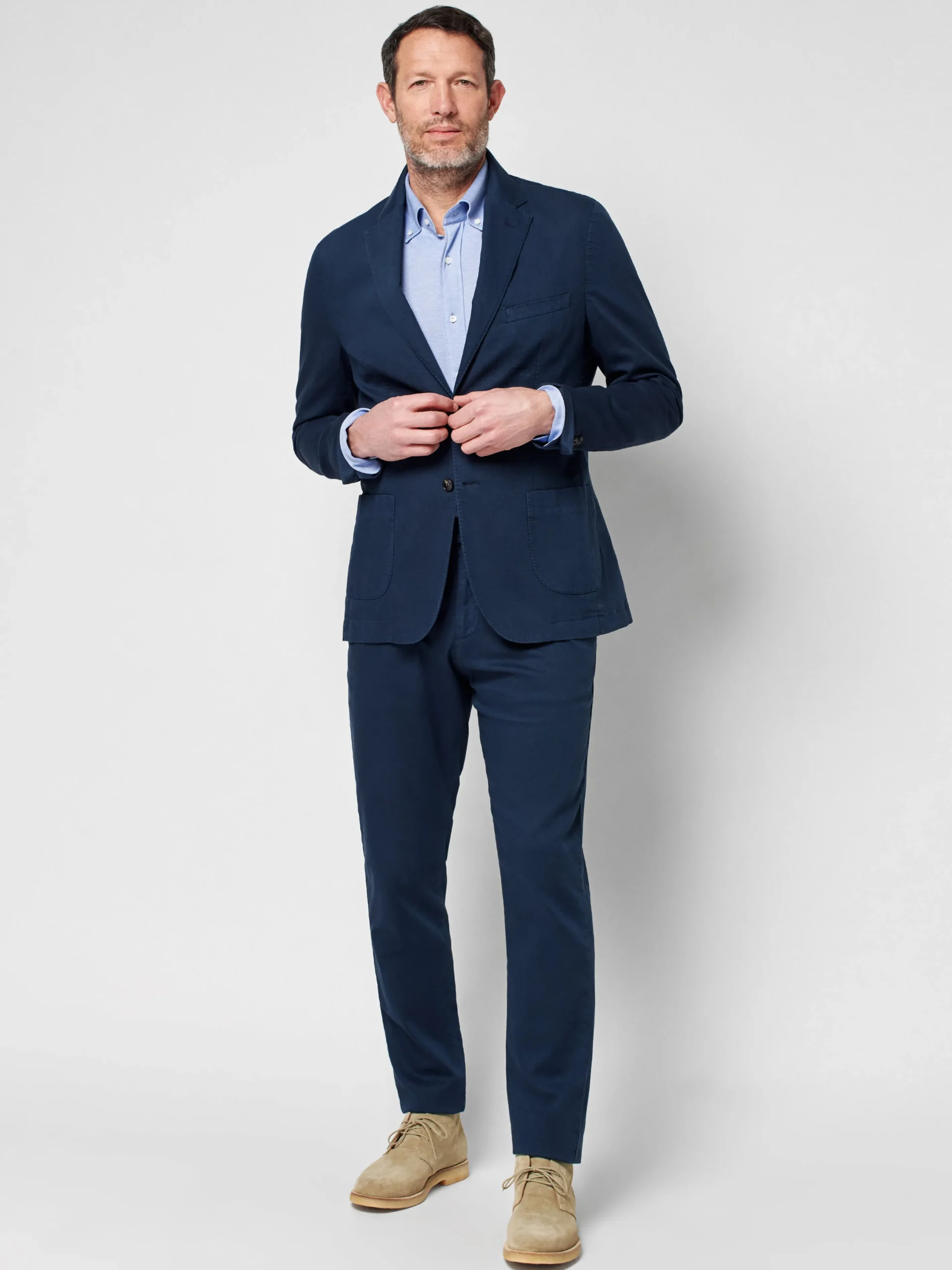 Blazers^Faherty Brand Reserve All Season Blazer - Navy