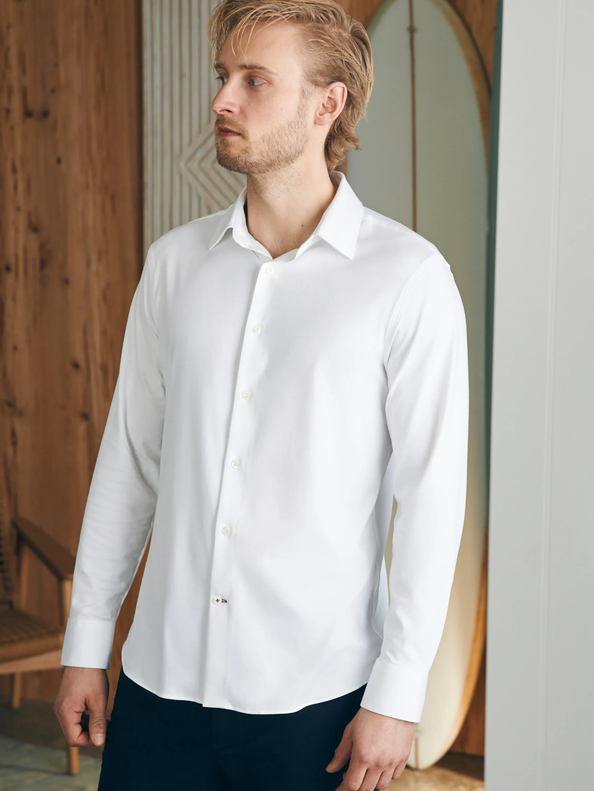Shirts^Faherty Brand Reserve Knit Shirt - White