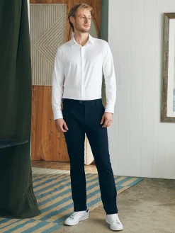 Shirts^Faherty Brand Reserve Knit Shirt - White