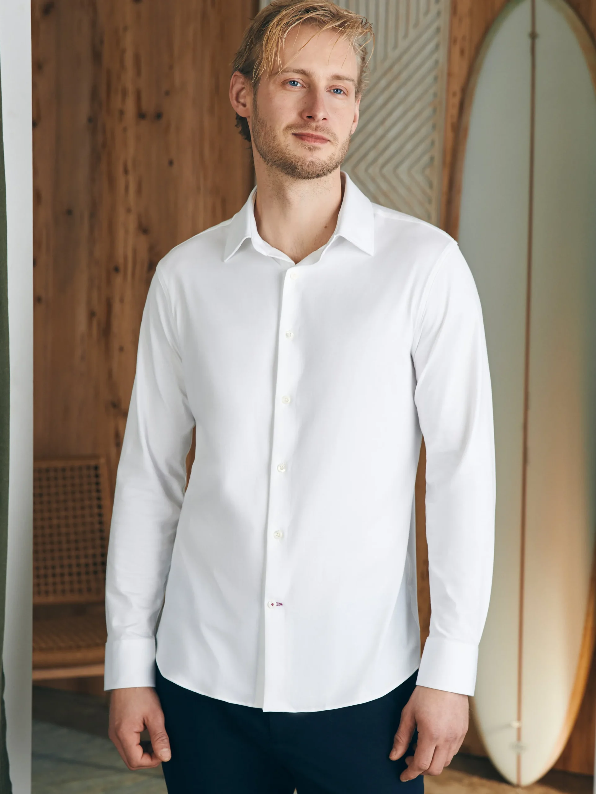 Shirts^Faherty Brand Reserve Knit Shirt - White