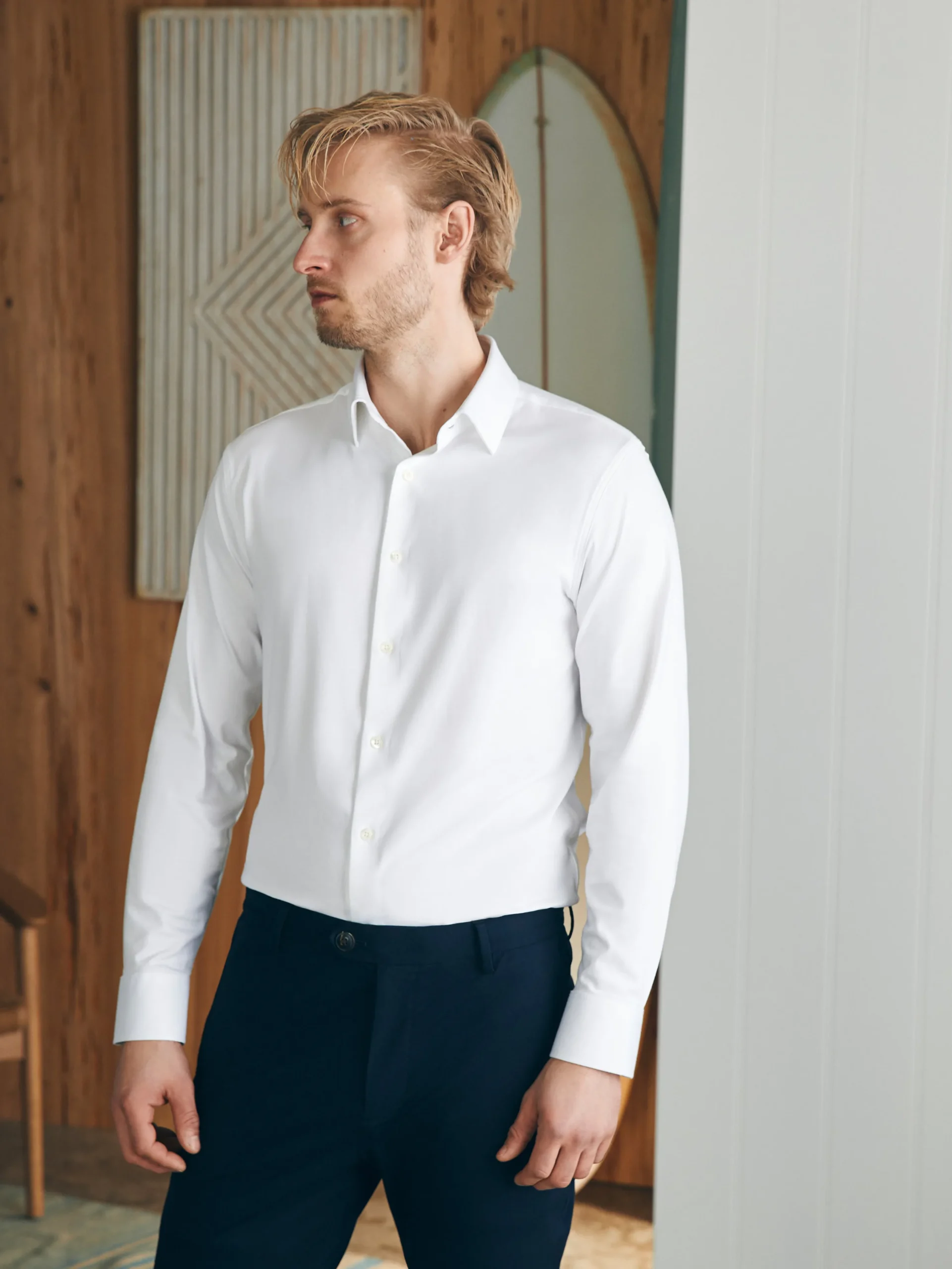 Shirts^Faherty Brand Reserve Knit Shirt - White