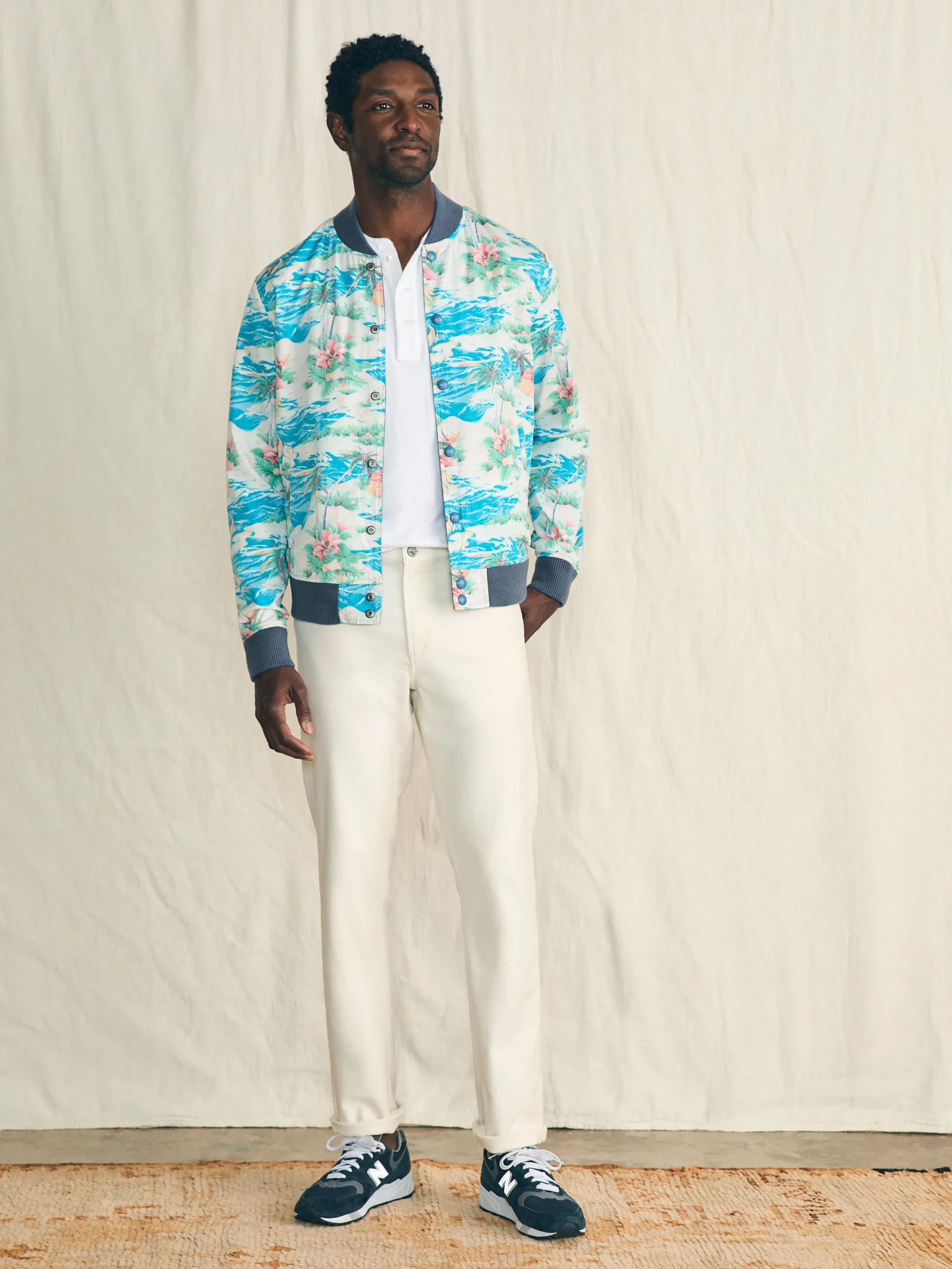 Jackets & Vests^Faherty Brand Reversible Surf Shop Jacket - Malibu