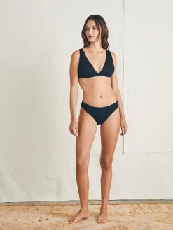 Swim^Faherty Brand Rimini Bikini Bottom - Black