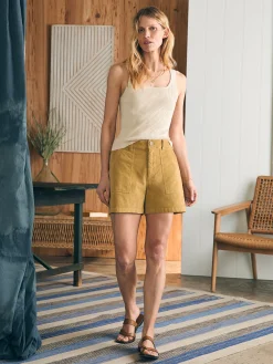 Sweaters^Faherty Brand Rue Sweater Tank - Summer Sand