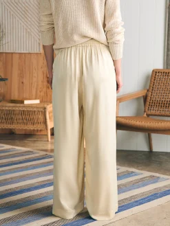 Pants^Faherty Brand Sandwashed Silk Gemma Pant - Pearled Ivory