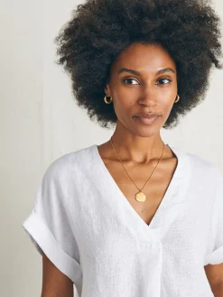 Shirts & Tops^Faherty Brand Sanibel Top - Bright White