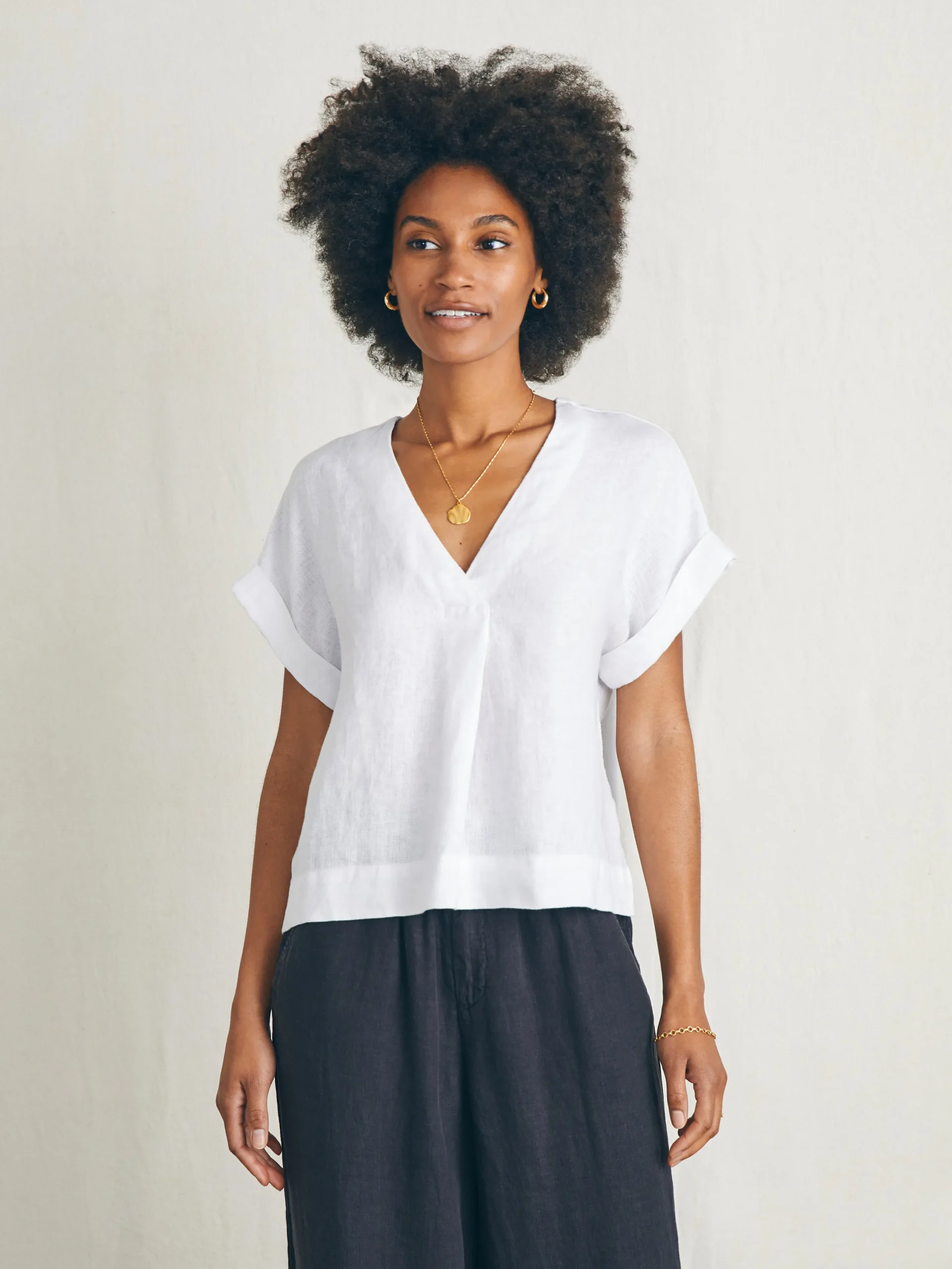 Shirts & Tops^Faherty Brand Sanibel Top - Bright White