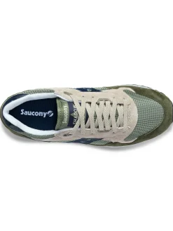 Shoes^Faherty Brand Saucony Men's Shadow 5000 - Green Blue