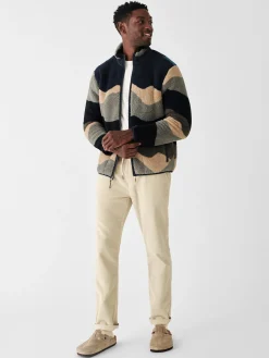 Jackets & Vests^Faherty Brand Scenic High Pile Fleece Jacket - Polar Mountain Sunset