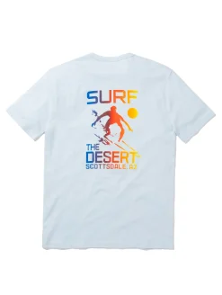 T-Shirts & Henleys^Faherty Brand Scottsdale Short-Sleeve Crew T-Shirt - Blue Oasis