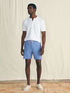 Swim^Faherty Brand Shorelite Active Swim Short (7