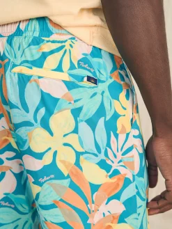 Swim^Faherty Brand Shorelite Active Swim Short (7" Inseam) - Summer Blooms