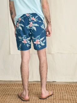 Swim^Faherty Brand Shorelite Active Swim Short (7