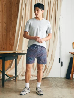 Swim^Faherty Brand Shorelite Active Swim Short (7" Inseam) - Riptide Red