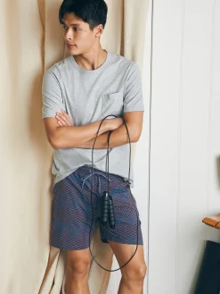 Swim^Faherty Brand Shorelite Active Swim Short (7