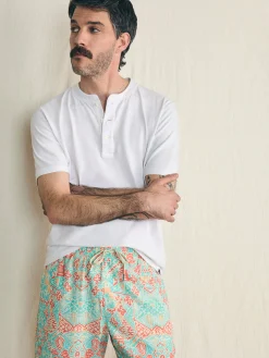 Swim^Faherty Brand Shorelite Active Swim Short (7