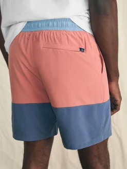 Swim^Faherty Brand Shorelite Active Swim Short (7