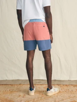 Swim^Faherty Brand Shorelite Active Swim Short (7