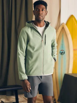 Jackets & Vests^Faherty Brand Shorelite Jacket - Trail Olive