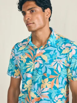 Polo Shirts^Faherty Brand Shorelite Short-Sleeve Tech Polo - Summer Blooms