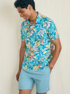 Polo Shirts^Faherty Brand Shorelite Short-Sleeve Tech Polo - Summer Blooms