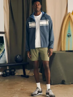 Jackets & Vests^Faherty Brand Shorelite Surf Stripe Jacket - Blue Nights