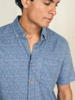Shirts^Faherty Brand Short-Sleeve Breeze Shirt - Paradise Palm