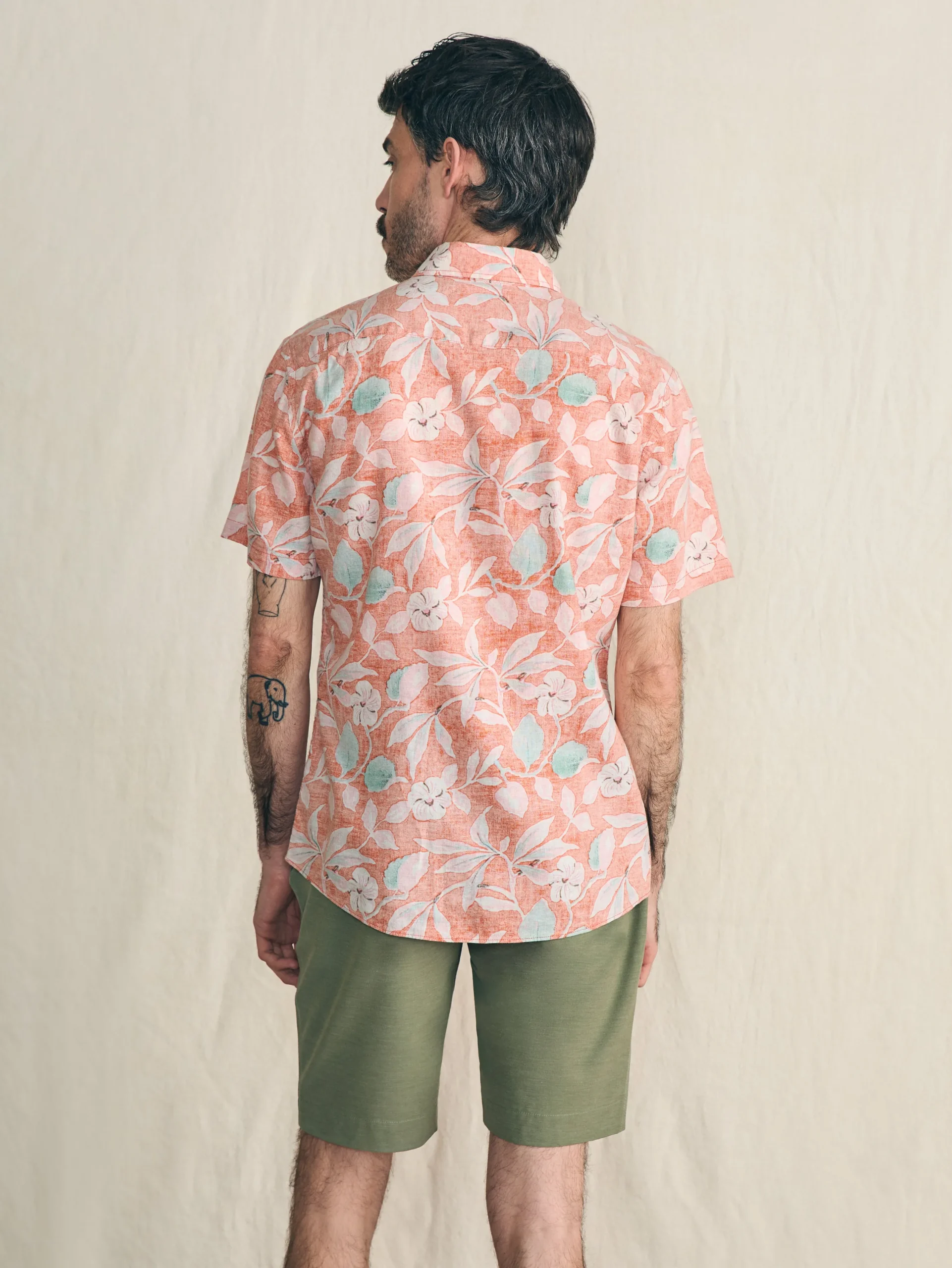 Shirts^Faherty Brand Short-Sleeve Breeze Shirt - Ginger Floral