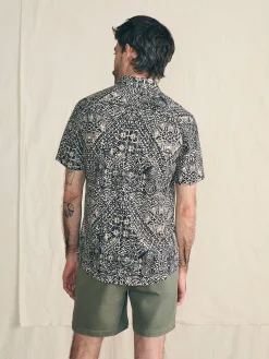 Shirts^Faherty Brand Short-Sleeve Breeze Shirt - Black Kaula