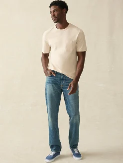 T-Shirts & Henleys^Faherty Brand Short-Sleeve Hemp Blend Tee - Dusty Ivory