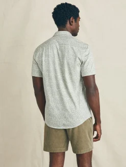 Shirts^Faherty Brand Short-Sleeve Hermosa Knit Shirt - Olive Frond