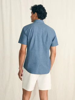Shirts^Faherty Brand Short-Sleeve Stretch Playa Shirt - Weathered Blue