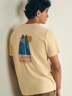 T-Shirts & Henleys^Faherty Brand Short-Sleeve Surfrider Sunwashed Pocket Tee - Sunny Days