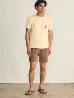 T-Shirts & Henleys^Faherty Brand Short-Sleeve Surfrider Sunwashed Pocket Tee - Sunny Days