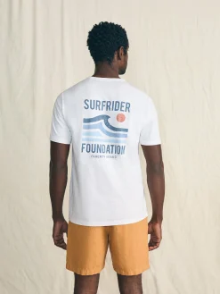 T-Shirts & Henleys^Faherty Brand Short-Sleeve Surfrider Sunwashed Pocket Tee - White