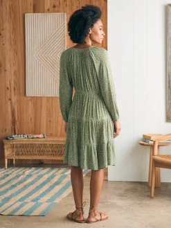 Dresses^Faherty Brand Sirene Dress - Green Riverton Ditsy Floral